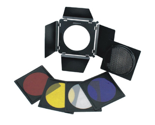 Professional photographic equipment honeycomb four-leaf bezel contains four-leaf bezel honeycomb 4 pieces of colour sheet