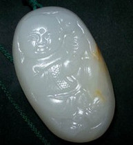 Special offer Afghan white jade handle pieces