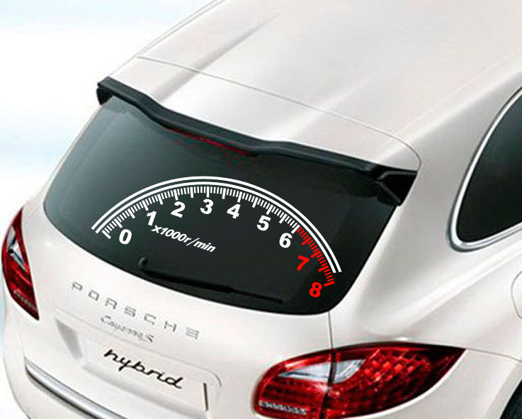 特价包邮里程表-转速表-后挡风玻璃速度表汽车贴