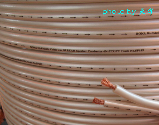 Original BONA SP189 SP-189 Speaker Cable