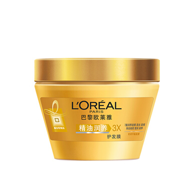 欧莱雅专柜正品 精油润养护发膜250ml 脆弱开叉护理  改善毛躁