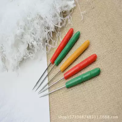 Plastic handle thousand-piece awl positioning Yao printing machine IY must-have supplies Sewing machine tools(random color)
