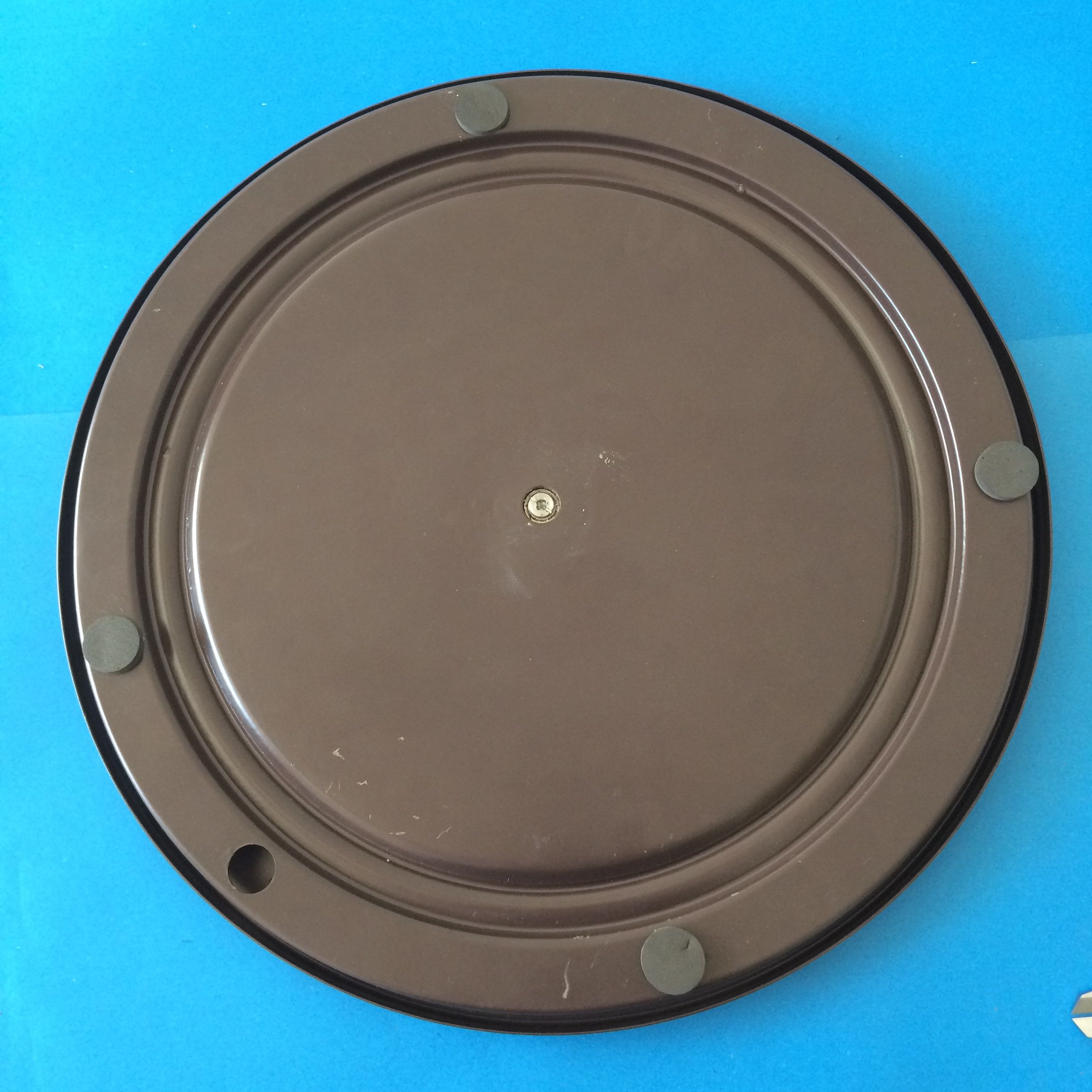 350mm Dining Table Turntable Furniture Five Gold Accessories Turntable Round Table Universal Iron Turntable Silenced Glass Turntable