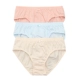 [2 nạp] Bao Luyi đồ lót nữ đích thực giữa eo cotton thoáng khí Quần short cotton 100% đầu nữ