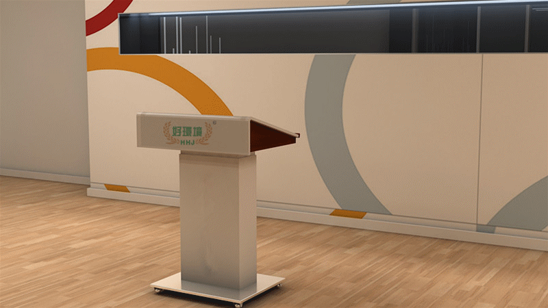 Chair Desk Lecture Desk reception desk Hotel Guest Desk Hotel Guest Desk Electric Lift Mobile Speech Desk-Taobao