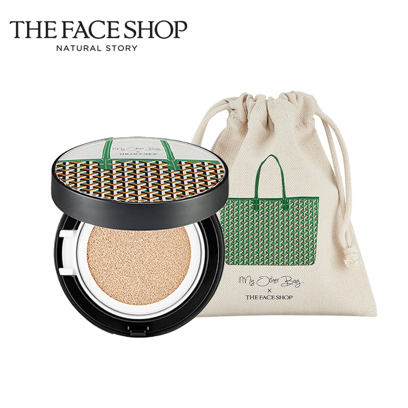 韩国THEFACESHOP/菲诗小铺水光保湿气垫修颜乳(mob版)