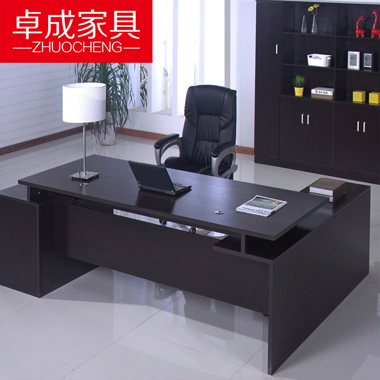 Guangzhou office furniture boss desk simple modern executive desk president manager supervisor desk desk