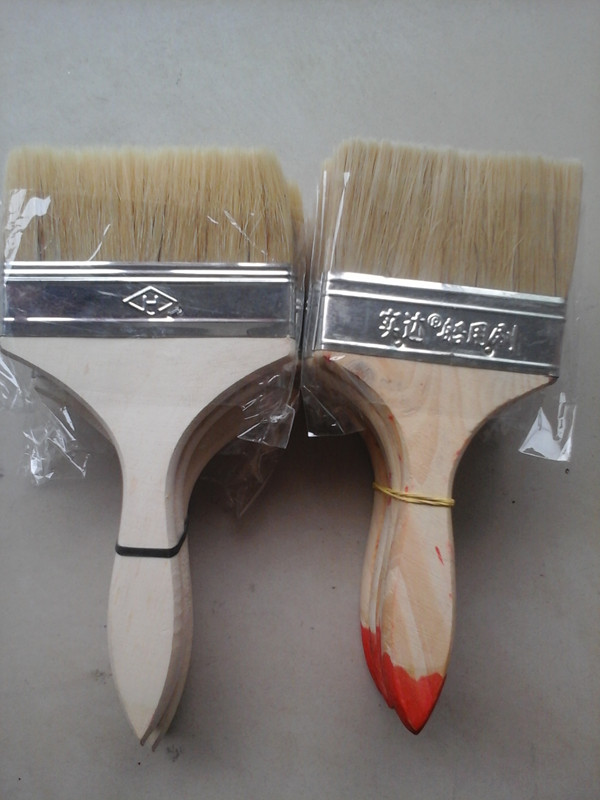 Advanced bristle paint brush marine brush ash brush brush 1 2 3 4 5 inch brown brush multi-purpose brush