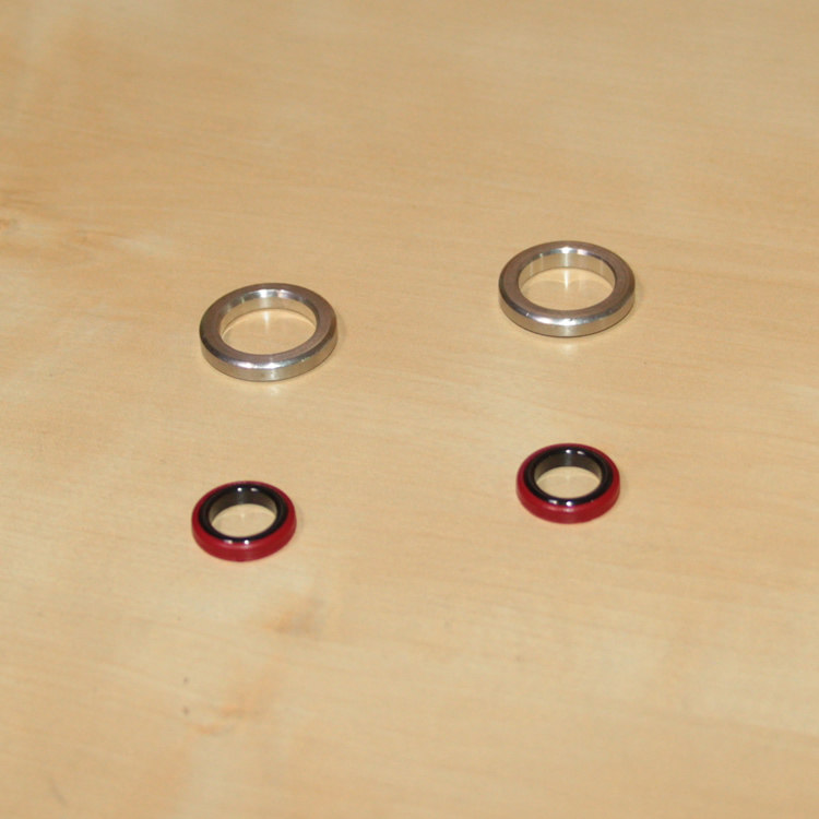 Stainless steel fishing rod raft rod guide ring DIY lead ring ceramic guide eye porcelain eye magnetic ring anchor fishing rod applicable