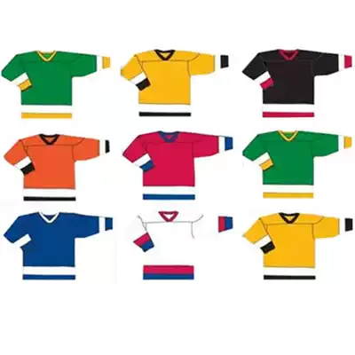 Hockey uniforms Baseball uniforms Hockey uniforms Professional fabric uniforms add fees