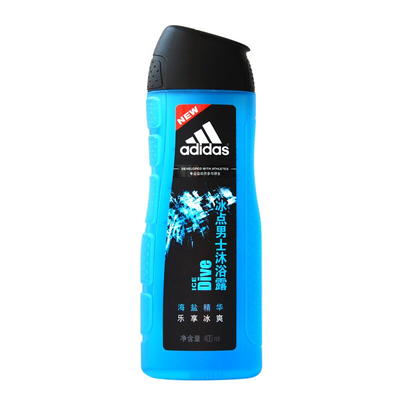 adidas/阿迪达斯 男士冰点沐浴露400ml/250ml 正品 两瓶包邮