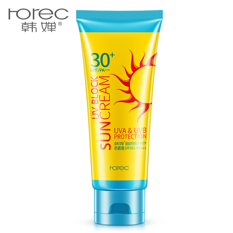 Han Chan Sunscreen Moisturizing Concealer Cream Face Body Waterproof Anti-UV