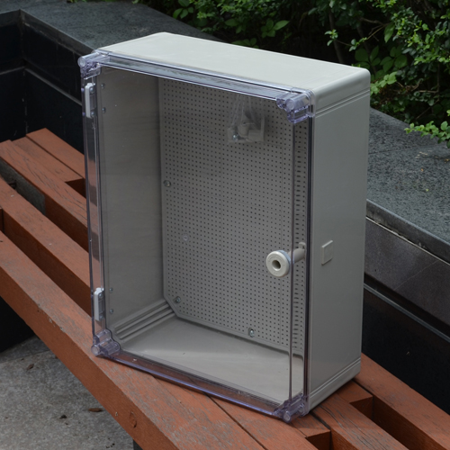 500*400*195 transparent cover water tank outdoor industrial protection instrument control box with lock rainproof distribution box