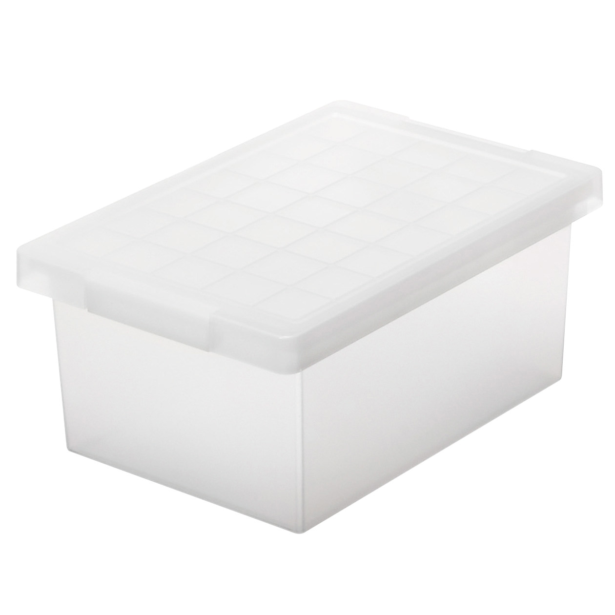 无印良品MUJI PP储物盒·带锁