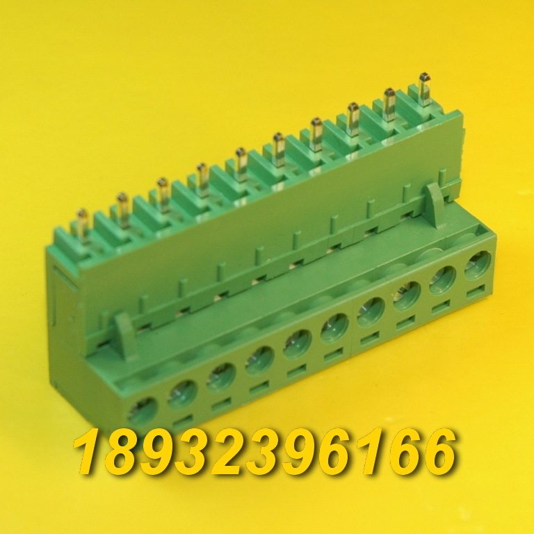 Plug-in PCB wiring terminal KEFA KF MG 2EDG-5 08mm pitch -10P straight needle copper iron