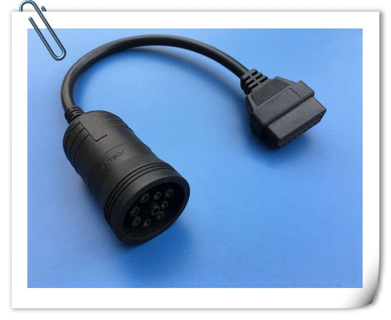 Heavy truck 9P to the OBD switching line. 