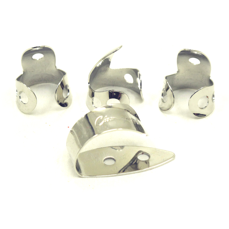 vorson Hawaiian Electric Guitar Nails Guitar Finger Sliding Rod Electric Guitar Nails Nickel-plated YG-X