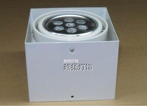LED High Power Ceiling Light 3W 7W LED Bean Gall Lamp Aluminum Light Flat Light Promotion