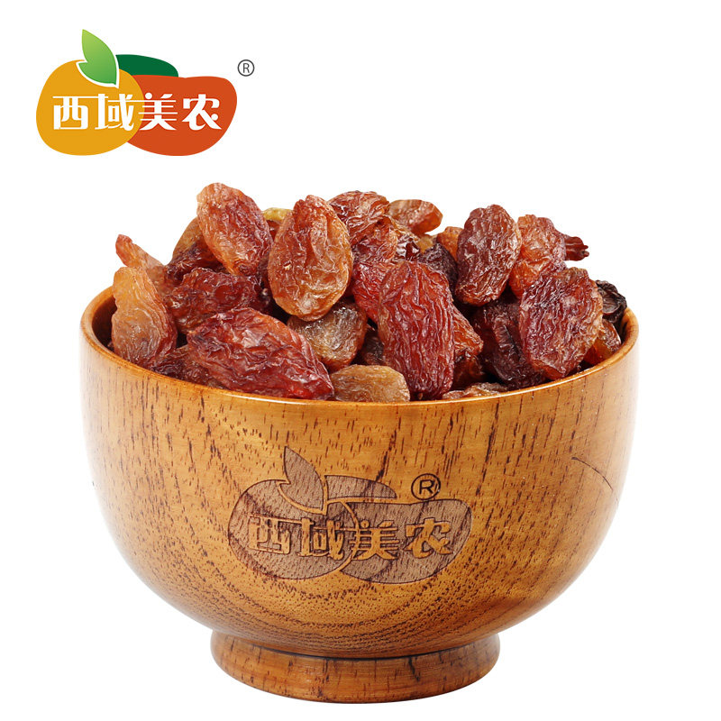 【天猫超市】西域美农 新疆特产吐鲁番玫瑰红葡萄干250g休闲零食