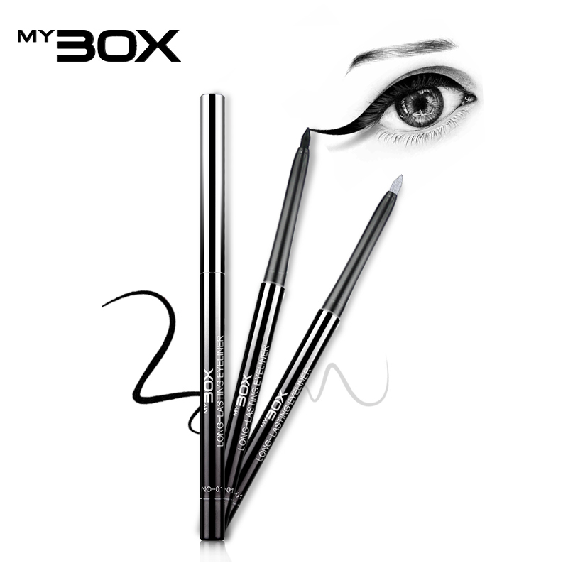mybox魅力可诗炙雅风尚自动眼线胶笔速干水笔防水不晕染眼线液