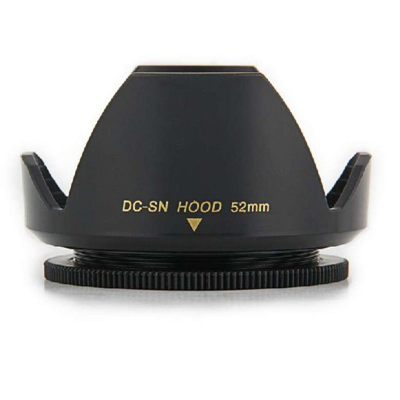 Sharp Mater Shade 52mm Universal Screw applicable Nikon 18-55 501 8 lens Sony micro single eye camera 52 caliber