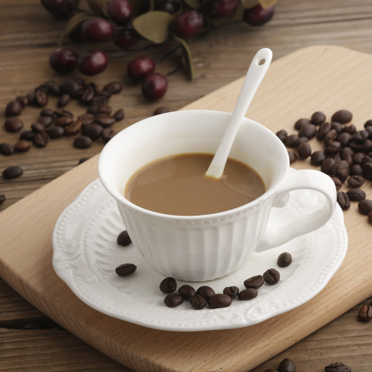 Eurostyle Retro Baroque Wind Relief Coffee Cup Creative English Afternoon Tea Milk Cup Marco's Cup Placing