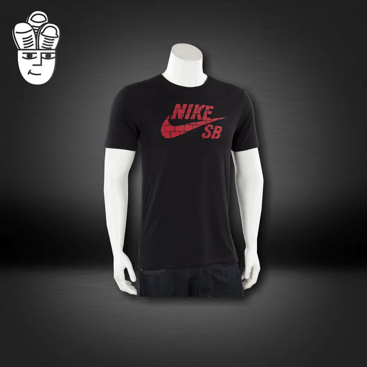 Nike SB Brick Fill耐克男子运动短袖 休闲T恤 透气速干