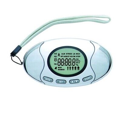 Crazy Calorie Quality Multifunctional Electronic Pedometer Walking Step Counter British kilometer Conversion