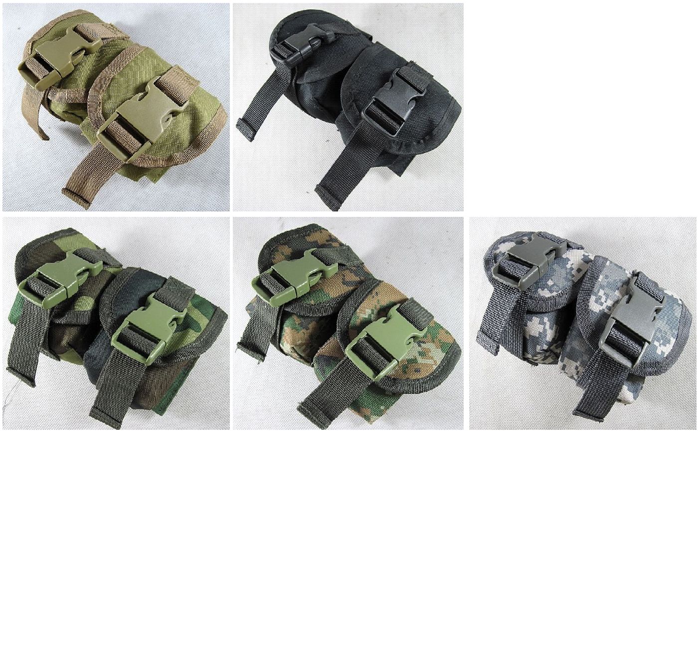 Molle round double - linked toolkit Pinach bread multicolor reengrade version