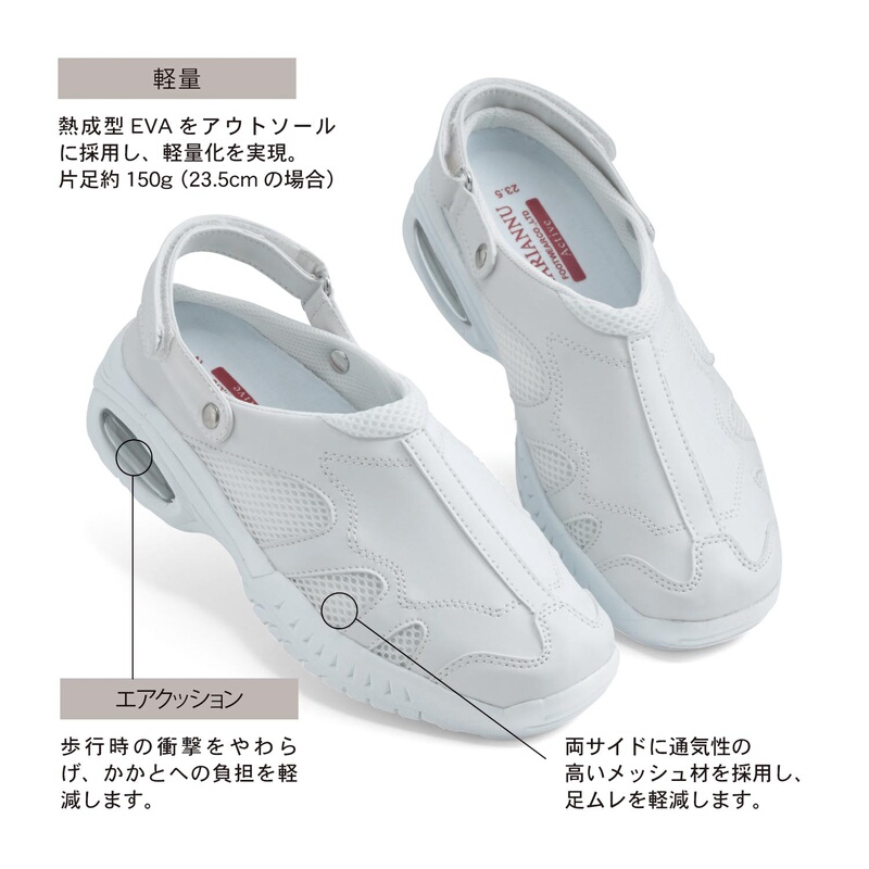 Japanese Nurse Shoes Export White Sneakers Summer Women's Sandals Ultra-Light Breathable Wedge Heel Dad Shoes Grandma Shoes for Women