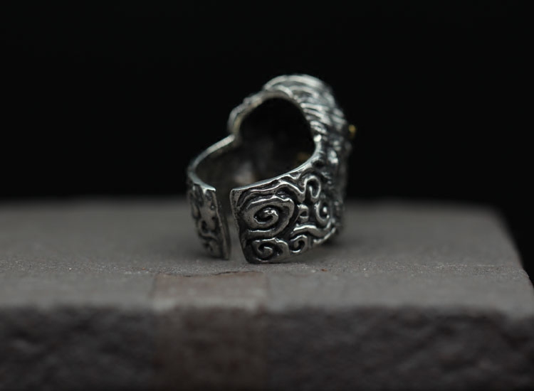 Bague homme OTHER   en Argenterie - Ref 3087114 Image 4