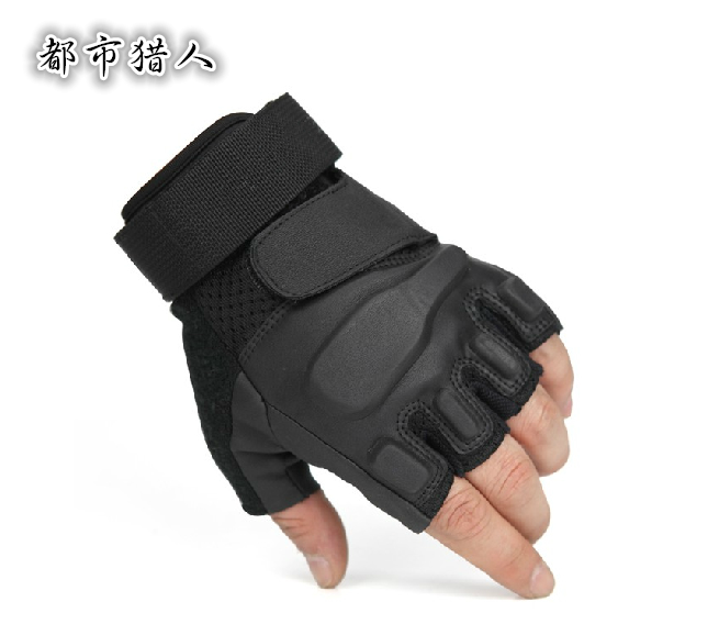 Black Eagle Gloves Men's Military Fan Half Finger Gloves Sports Tactical Gloves I'm Special Bing Men Fitness Bike
