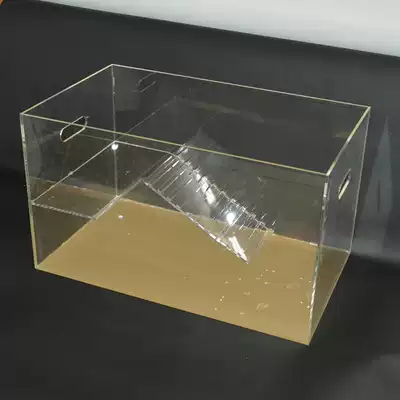 High-end acrylic with drying table turtle tank turtle tank fish tank can be customized with samples and drawings