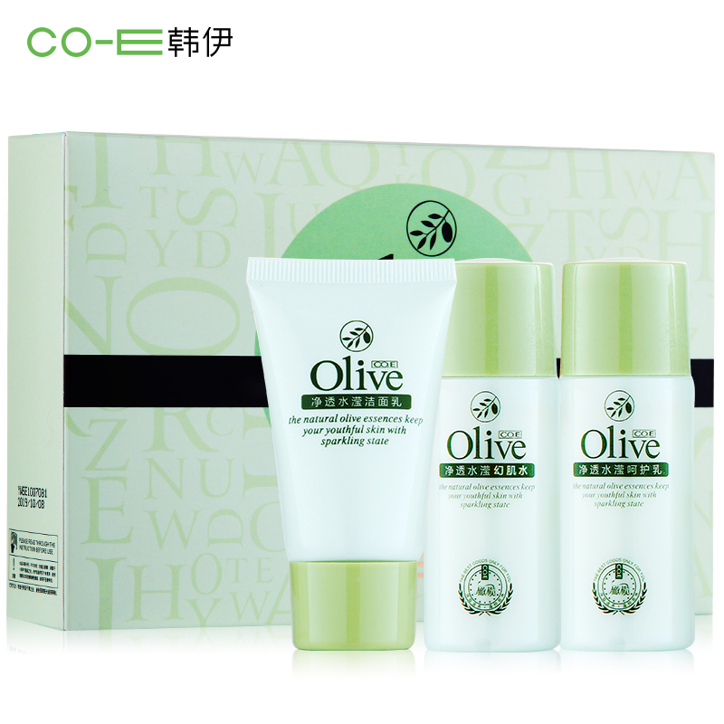 CO﹒E/韩’伊韩伊净透水滢套装补水保湿控油面部护肤品旅行套