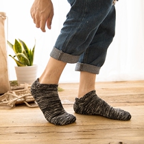 Socks mens Terry boat Socks mens towel bottom thick socks sweat absorption low mens socks cotton socks short tube mens socks
