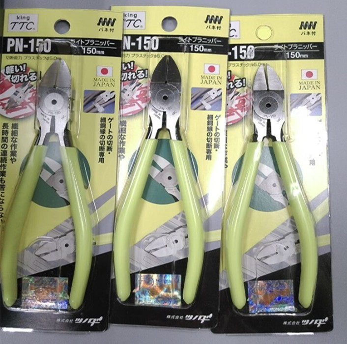 Original Japanese TTC brand PN-125 150 cutting pliers oblique pliers 5 inch 6 inch oblique nose pliers imported pliers