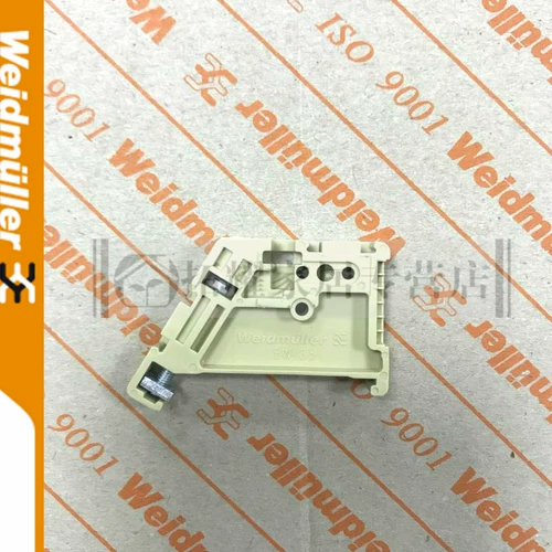 Крепеж Weidmüller EW35, заглушка для крепления клемм 0383560000, рейка 35 мм