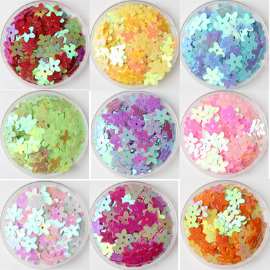 10mm Flowers Bright Pieces Dance Suit wedding dress Belly Leather Dance Accessories Beads shoes Clothing Beauty Accessories 300 pieces