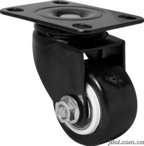 1 inch 5 gold drill screw universal turbine game equipment professional wheel I polyurethane wheel wear-resistant silent furniture wheel