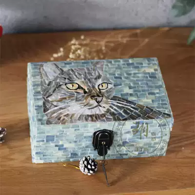 Yue Sen live as a cat) pet pattern customization customer special custom creative handmade gift box collection