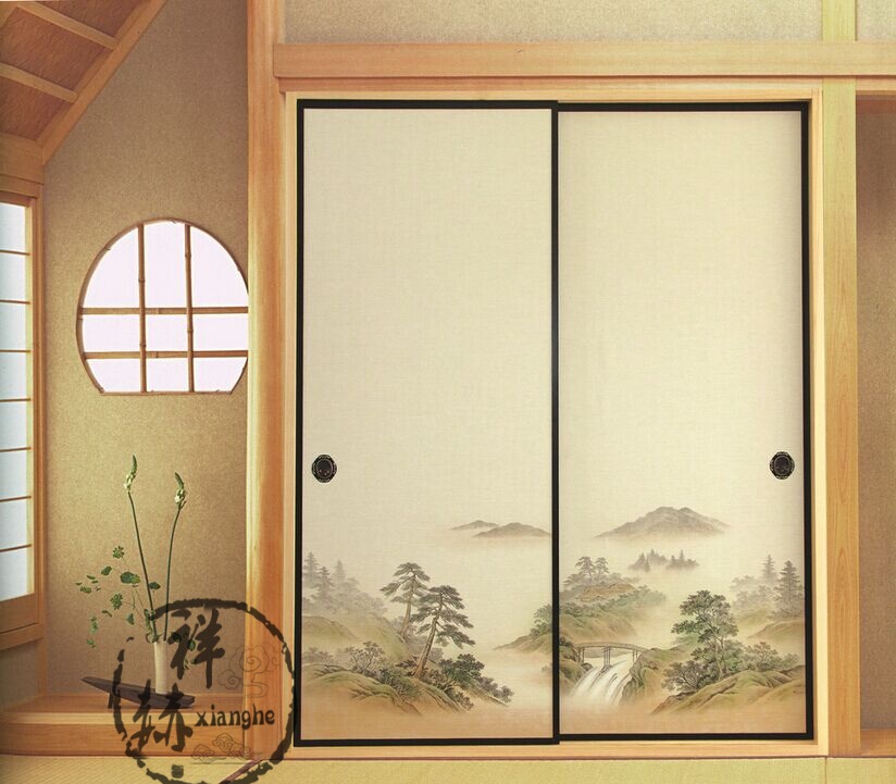 Usd 154 11 Japanese Sliding Door Fusuma Door And Room Tatami