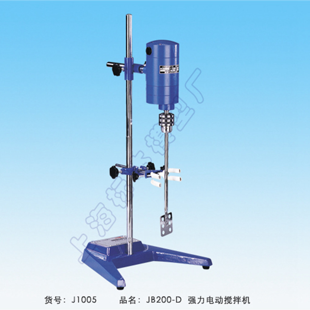 Shanghai specimen JB200-D powerful electric mixer (powerful type) large torque low rotation speed experiment