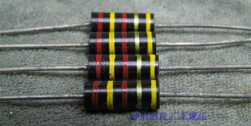 New American AB Resistance Carbon Mens Resistance 1W 2 4K (Ohm) Gallbladder Machine Fever Resistance 1 Support Price