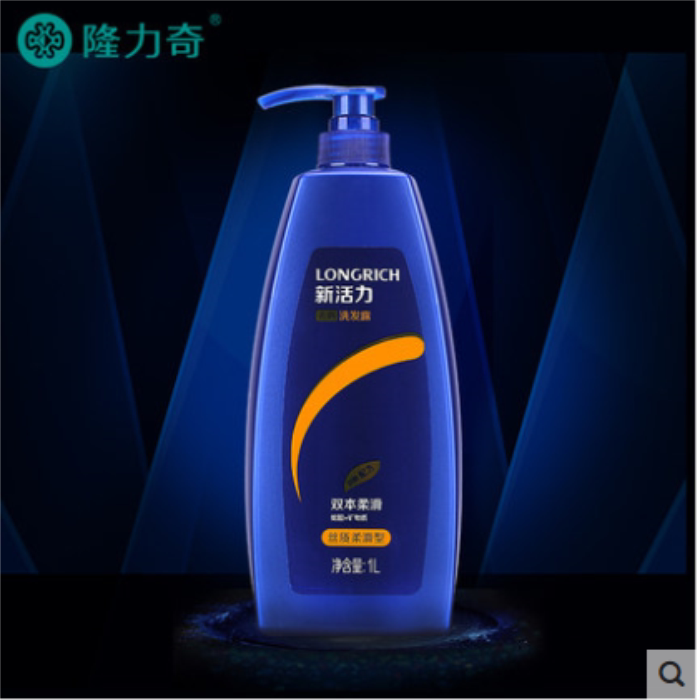 Longli Qi New Vitality Shampoo 1000g silk quality soft slip to dandruff shampoo moisturizing smooth and smooth without opening fork