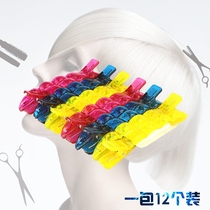 New Professional Haircut Hairdressing Haircut Clips Partition Crocodile Clips Crystal Clear Clips Hair Stylist Special