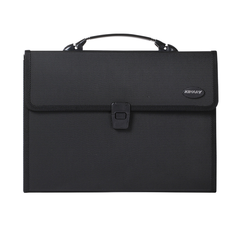 Jindeli thick organ bag portable file bag multi-layer storage bill folder insert A4 test paper - Taobao