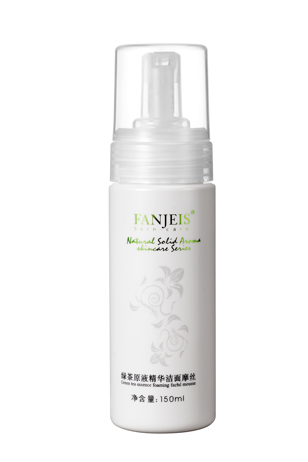 FANJEIS/梵洁诗梵洁诗官方正品绿茶原液精华洁面摩丝150ml