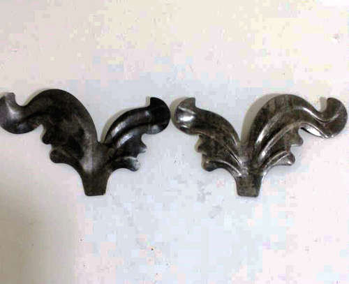 Wrought iron stamping leaf Stamping flower stamping parts Wrought iron gate flower accessories Stamping leaves Wrought iron accessories Iron flower leaves