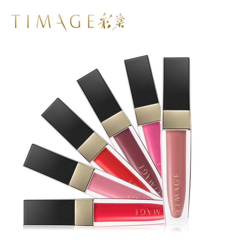 TIMAGE/彩棠唇釉绒哑光持久保湿不脱色 唇彩保湿滋润裸色唇膏口红