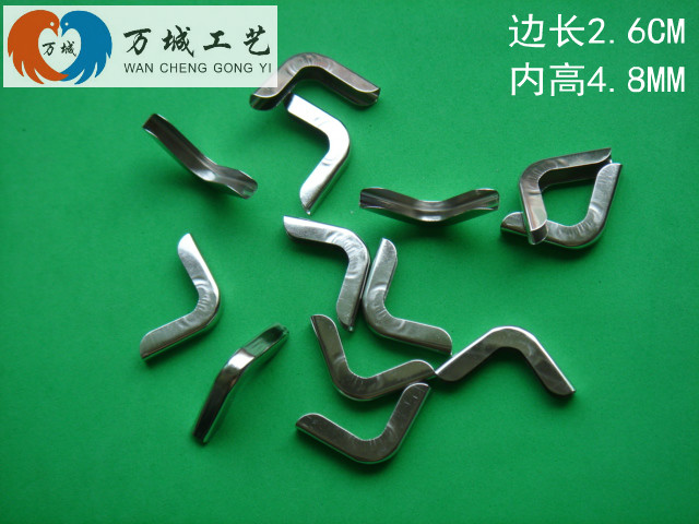 Fine Clothing This Advertising Brochure Recipes Iron Corner DIY Phase Bookwrapping Corner Hardware Metal Protection Corner Folder Wrap Corner